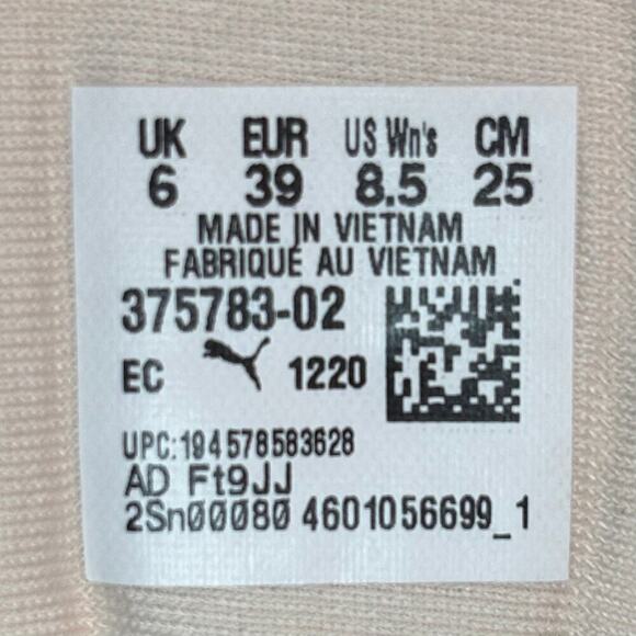 🔴 PUMA RS-CURVE TONES Women`s Size 8.5 Pink White Running Shoes 375783-02 - Picture 8 of 8